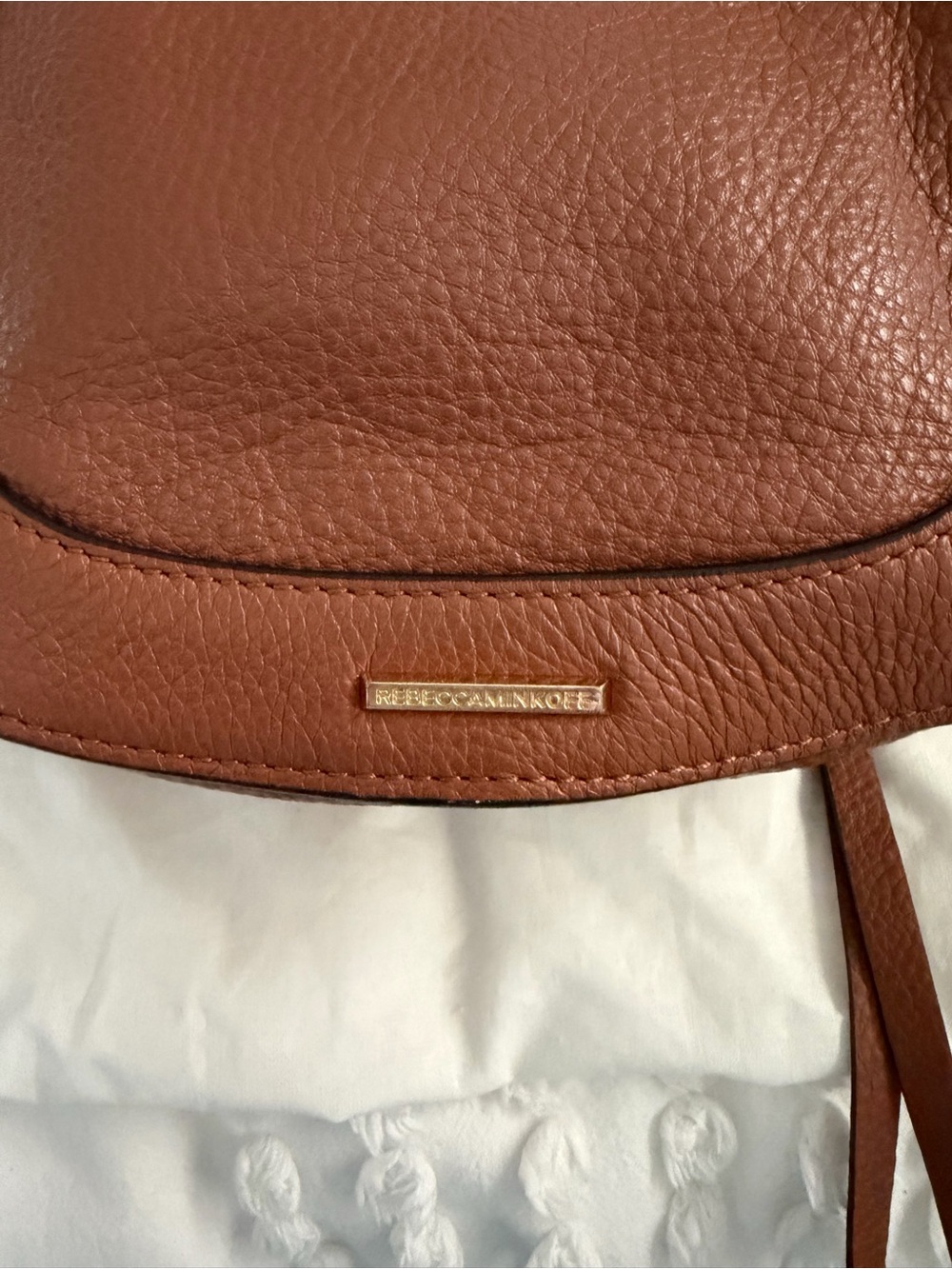 Rebecca Minkoff leather & suede saddle bag - Picture 5 of 8